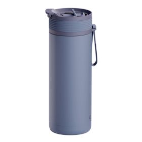 ASOBU BF27SG 20-Oz. Aspen Insulated Water Bottle (Slate Gray)