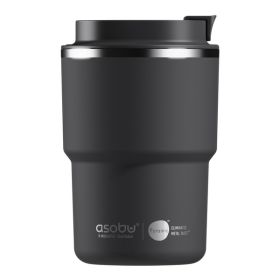 ASOBU BF52BK 12-Oz. Coffee Express Insulated Travel Mug (Black)