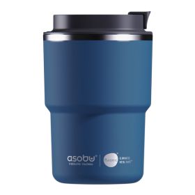 ASOBU BF52BL 12-Oz. Coffee Express Insulated Travel Mug (Blue)
