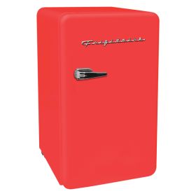 Frigidaire EFR372-B-RED 3.2-Cu.-Ft. 60-Watt Retro Compact Refrigerator (Red)