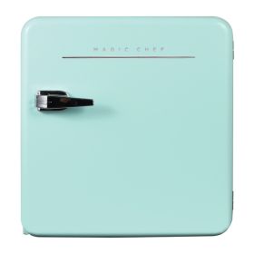 Magic Chef MCR16CHM 1.6-Cu. Ft. ENERGY-STAR Certified Retro Mini Fridge with Manual Defrost (Green)