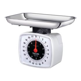 22-lb capacity;Easy-to-read graphics;Reads in 2-oz increments;Scratch-resistant, crystal clear lens;Slanted dial with bold graphics;